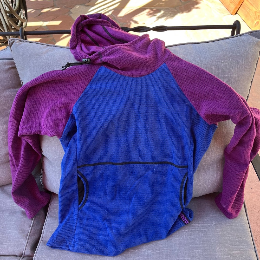 Melanzana microgrid hoodie